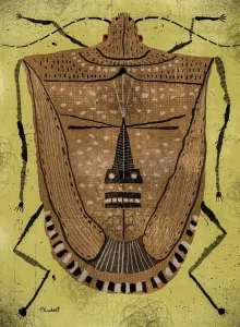 Painting of Stink Bug